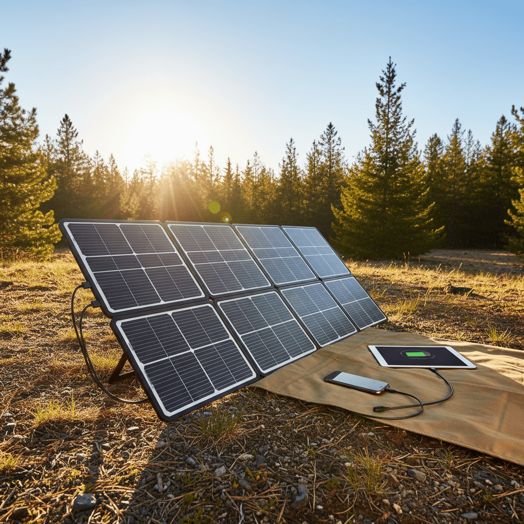 1000W Portable Solar Panel Kit - HelioGreenEnergySolar Panel Kit