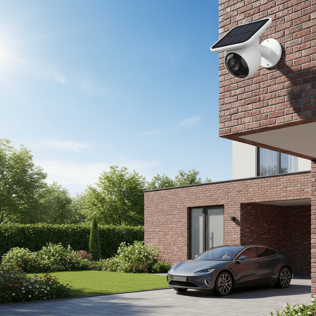 2K Solar Security Camera - HelioGreenEnergySecurity Camera