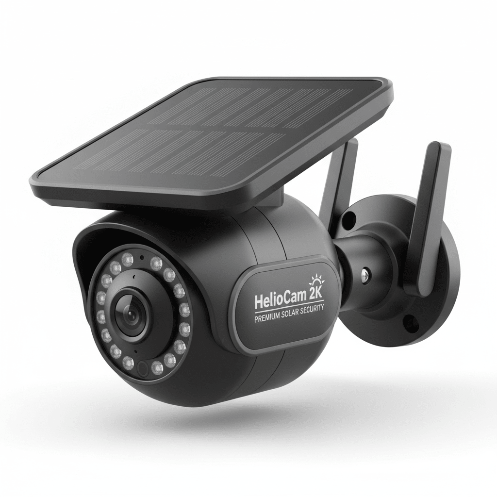 4K Solar Security Camera - HelioGreenEnergySecurity Camera