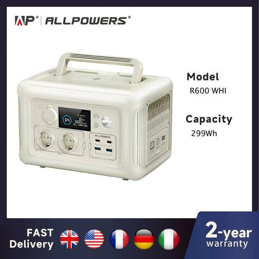R600 LiFePO4 Portable Power Station - HelioGreenEnergyPortable Power Station