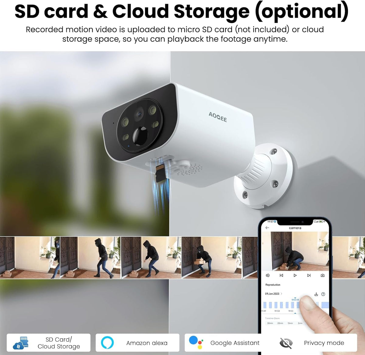 2K Solar Security Camera - HelioGreenEnergySecurity Camera