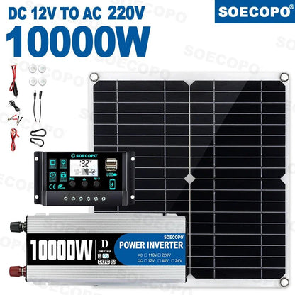 300W Off - Grid Solar Power Kit - HelioGreenEnergySolar Panel Kit