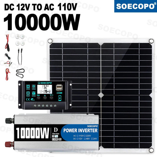 300W Off - Grid Solar Power Kit - HelioGreenEnergySolar Panel Kit