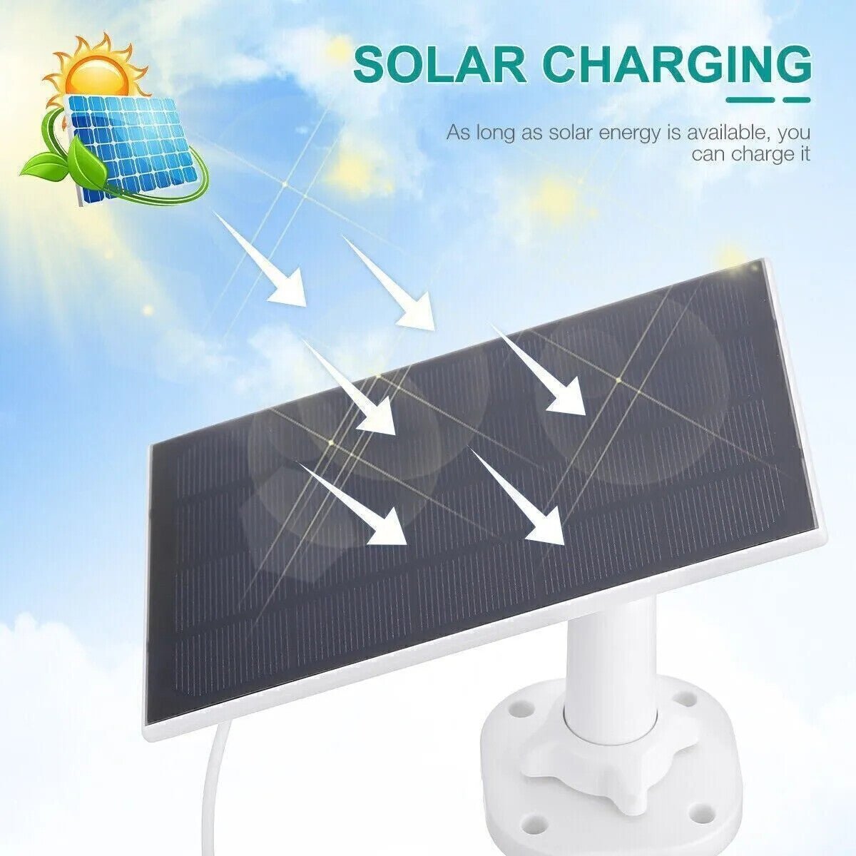 360° Solar PTZ Security Camera — WiFi, IP & CCTV Outdoor - HelioGreenEnergySecurity Camera