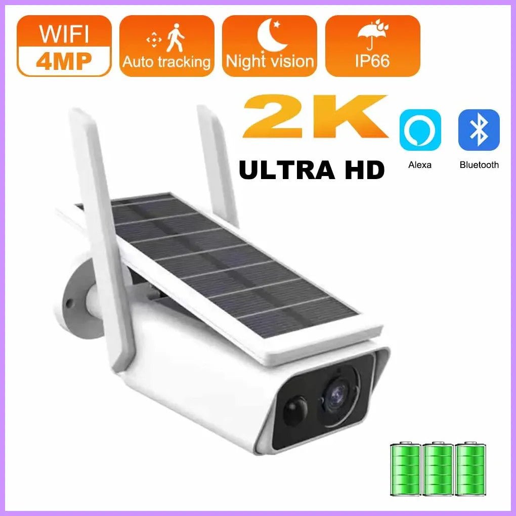 4K Solar Security Camera - HelioGreenEnergySecurity Camera