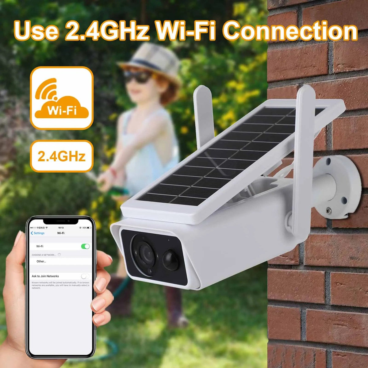 4K Solar Security Camera - HelioGreenEnergySecurity Camera