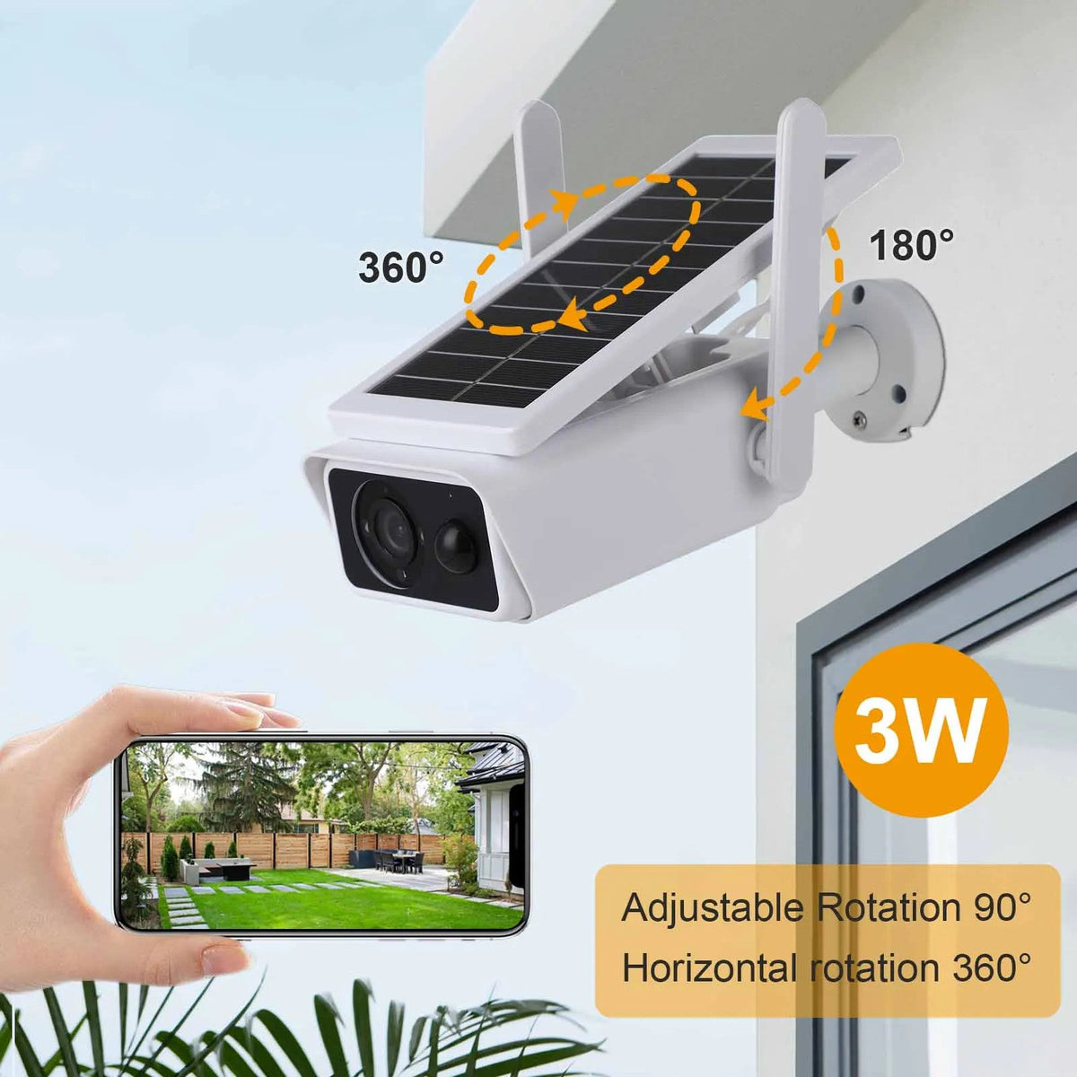 4K Solar Security Camera - HelioGreenEnergySecurity Camera