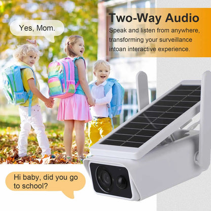 4K Solar Security Camera - HelioGreenEnergySecurity Camera
